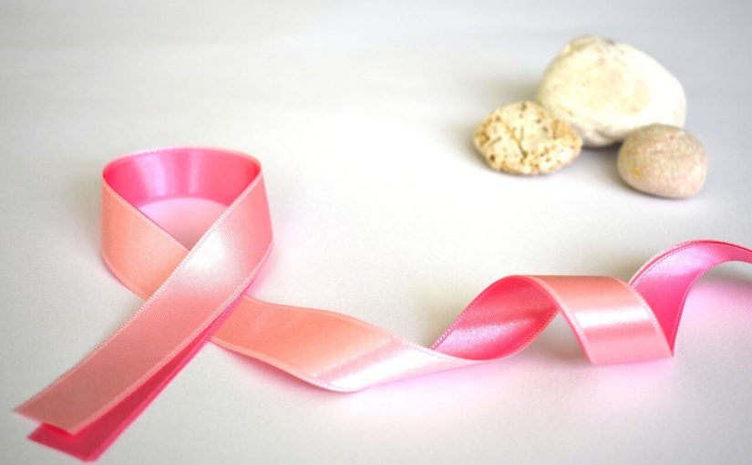 różowa wstążka- znak walki z rakiem